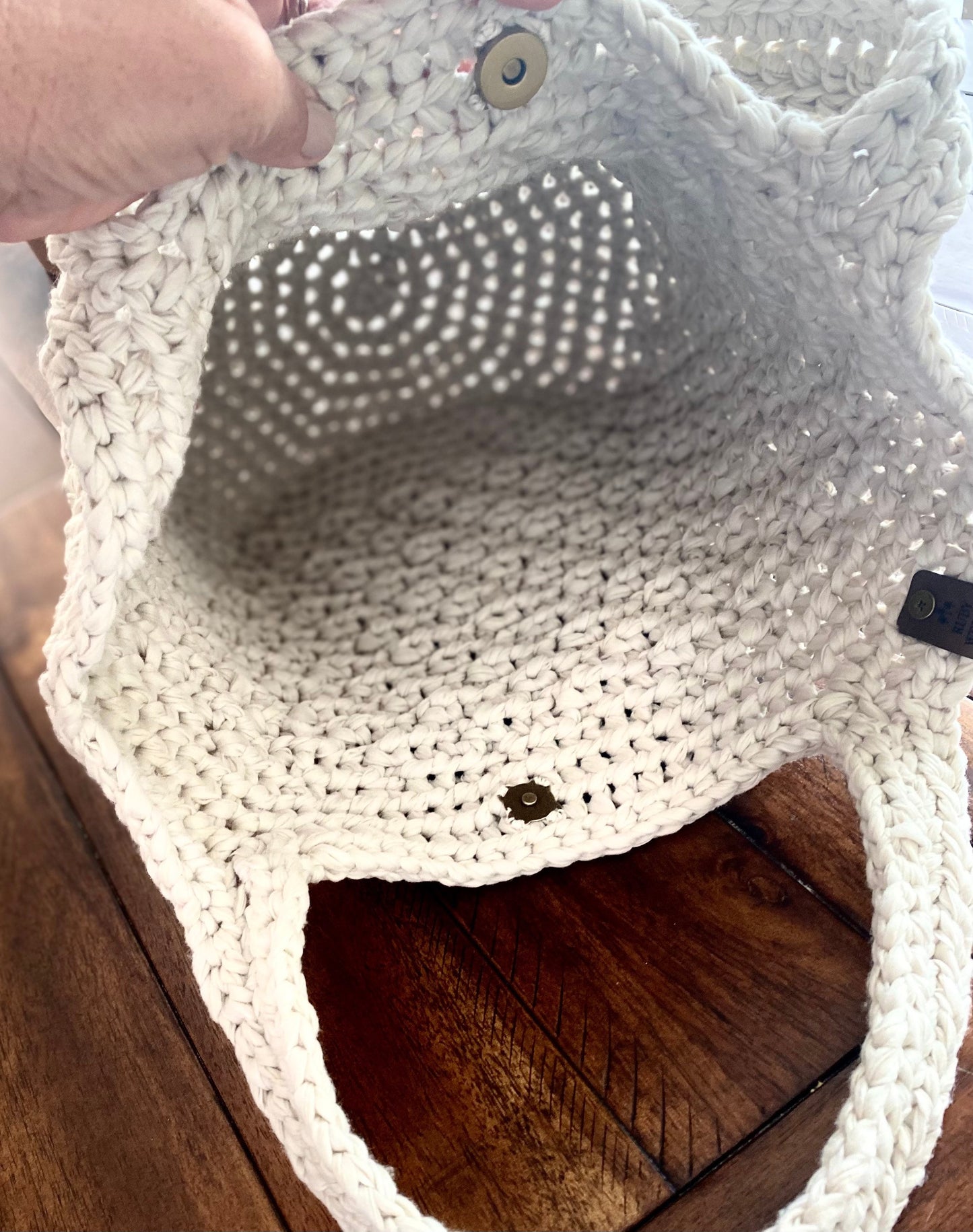 Fashionable Chunky Tote Bag Crochet Pattern