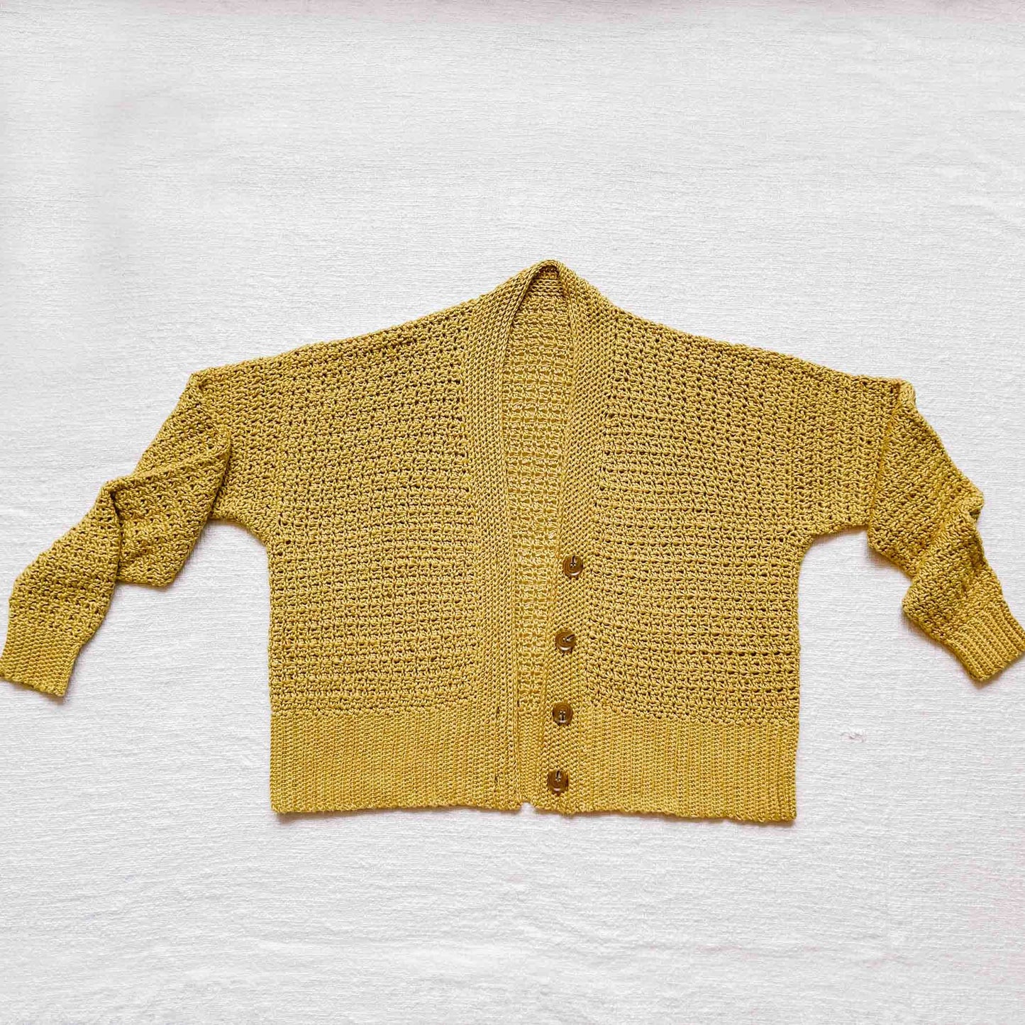 Cute Trendy Cropped Cardigan Crochet Pattern