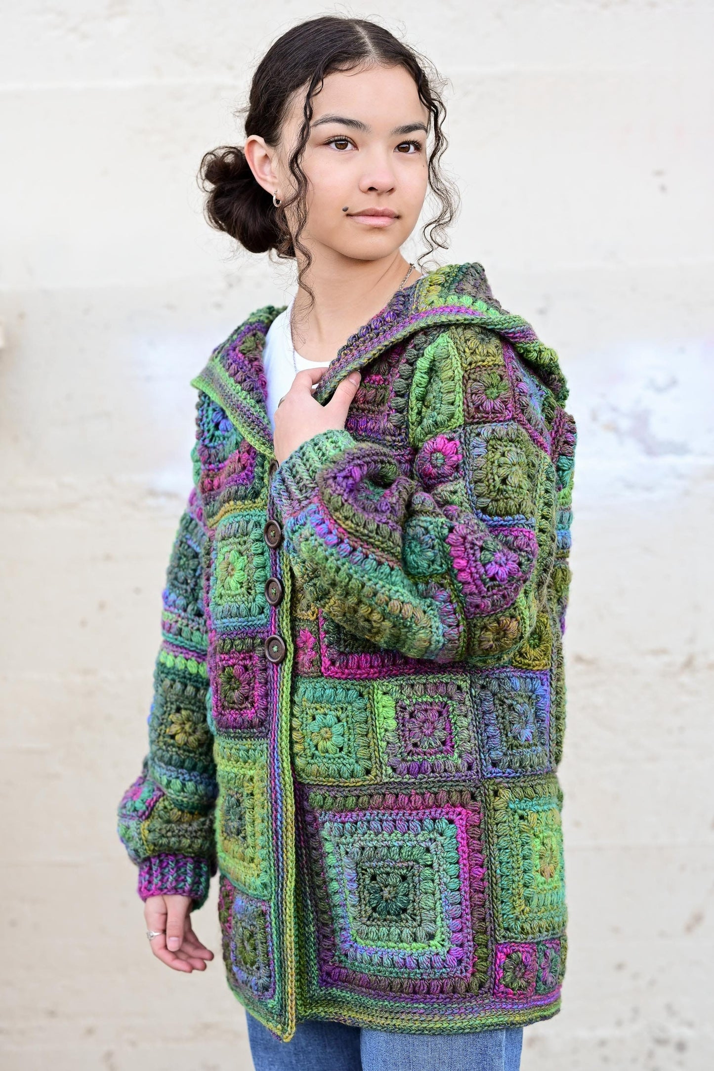 Square Scramble Sweater Crochet Pattern