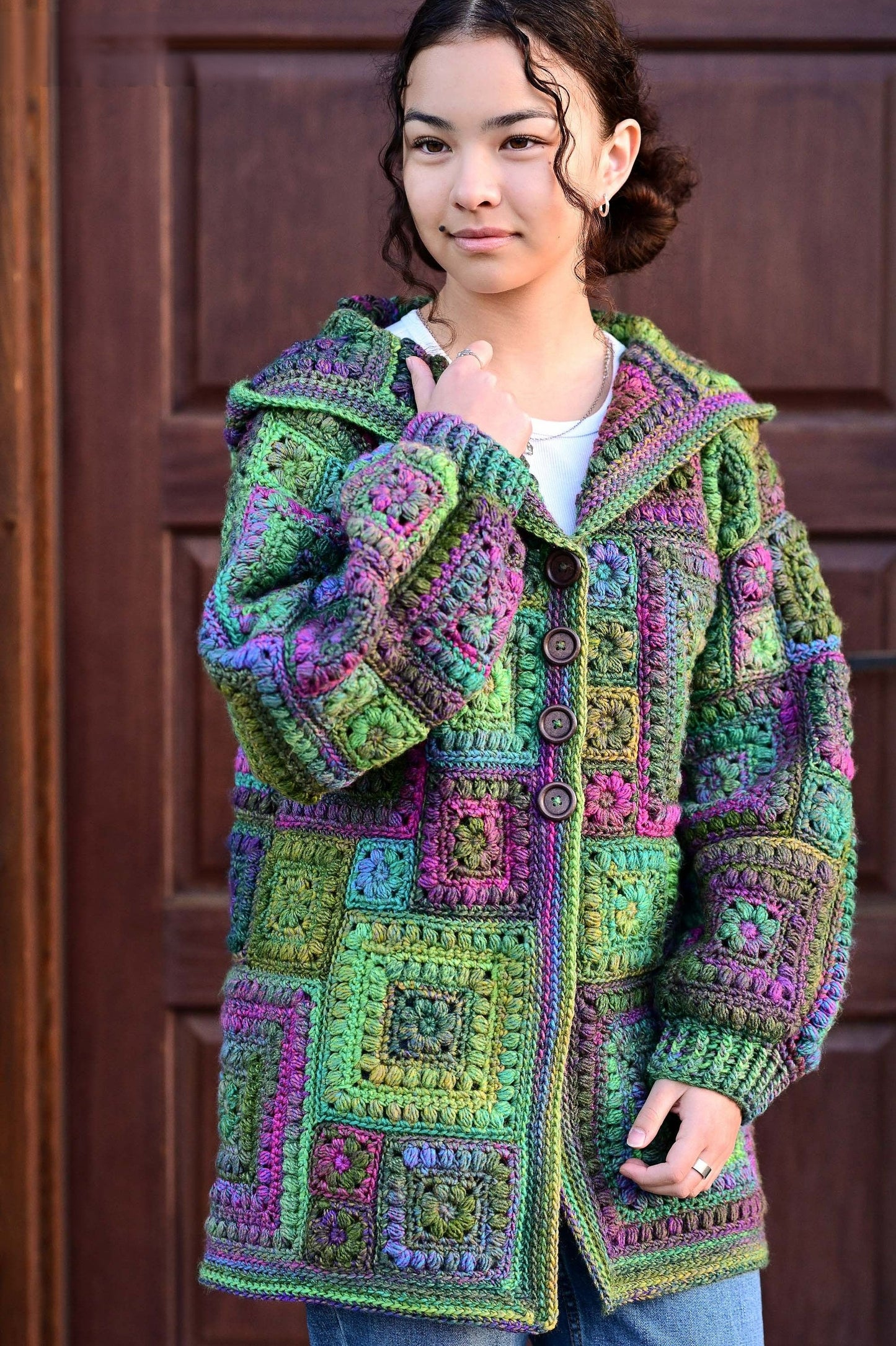 Square Scramble Sweater Crochet Pattern