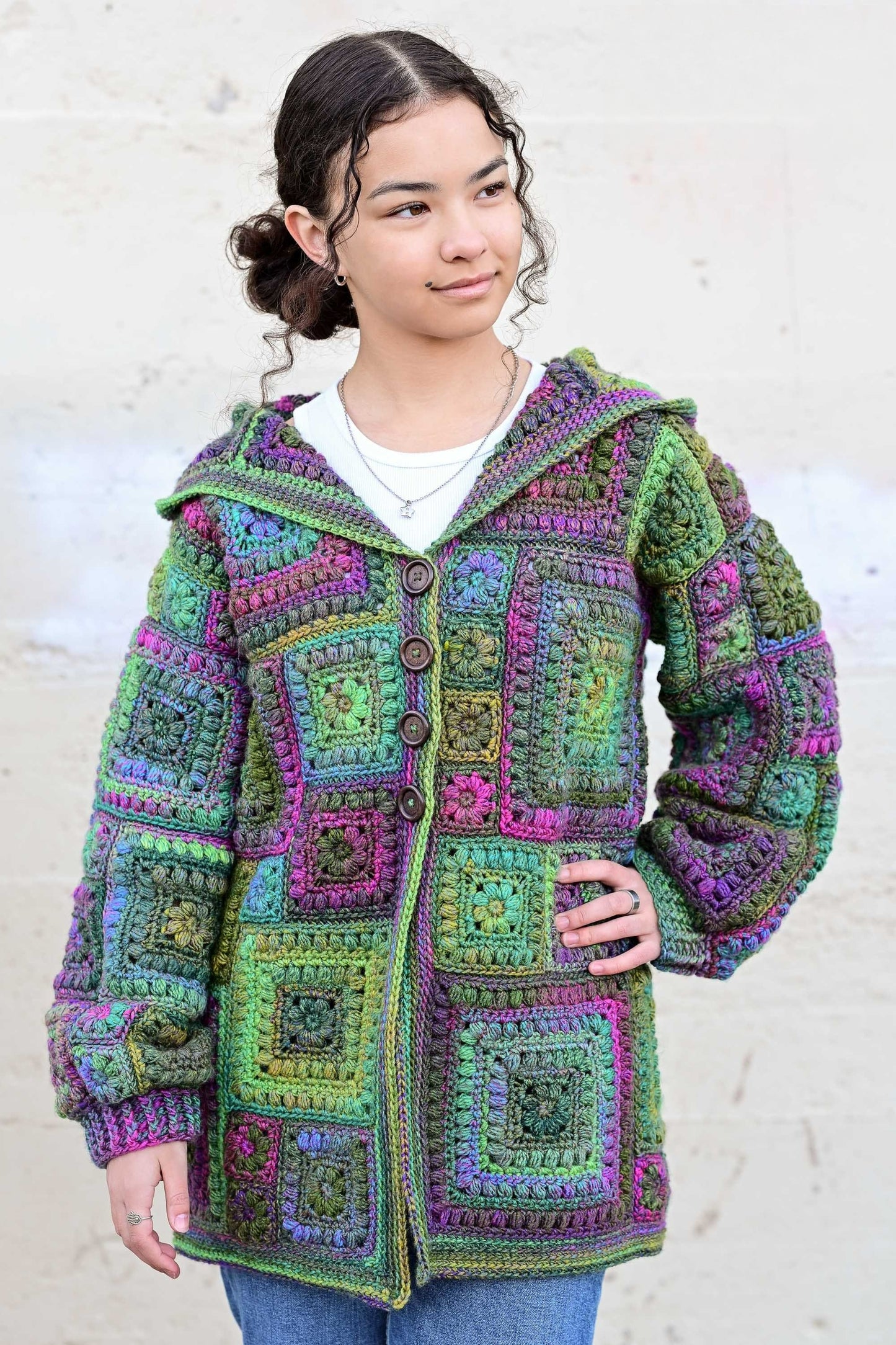 Square Scramble Sweater Crochet Pattern