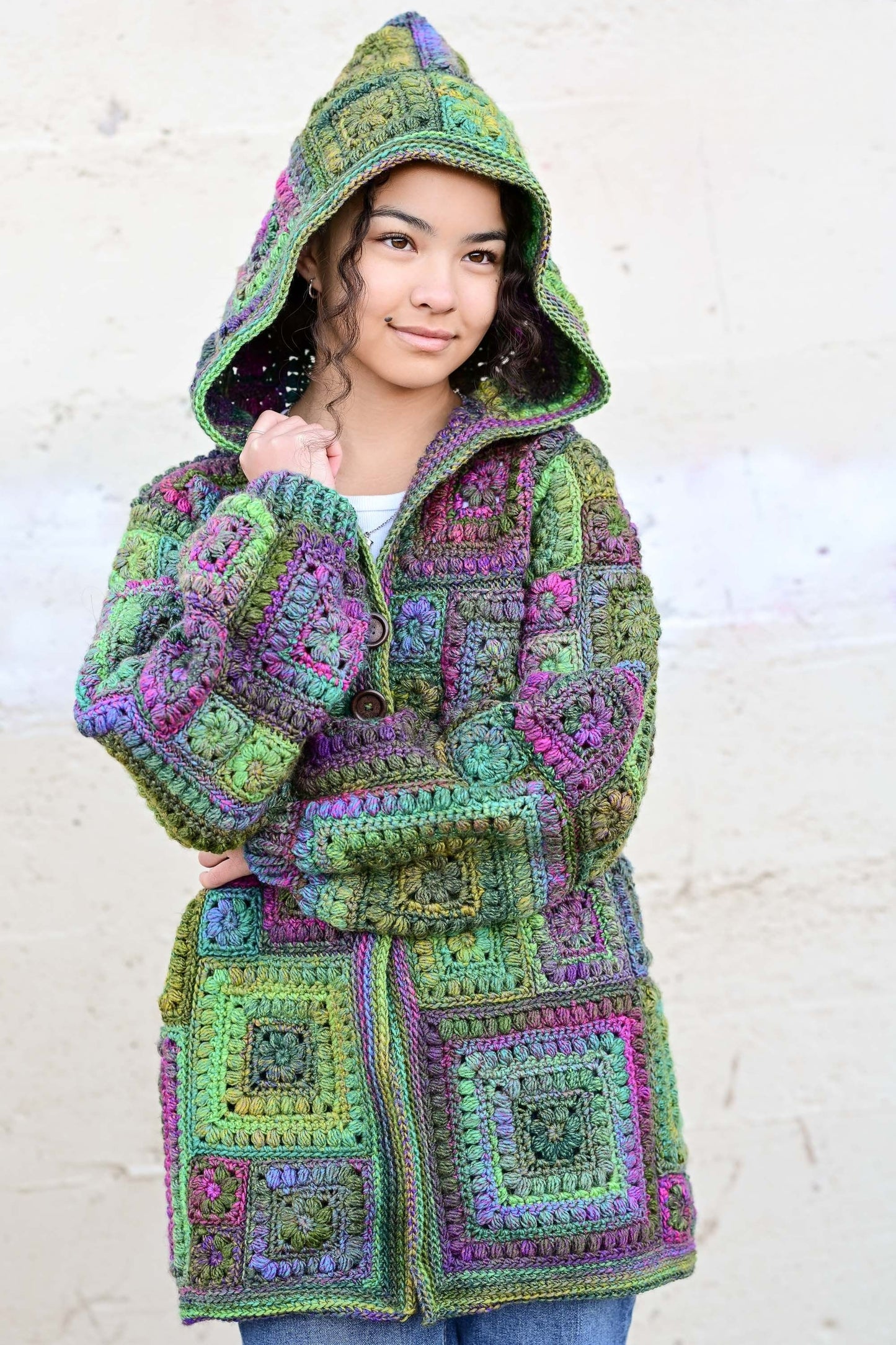 Square Scramble Sweater Crochet Pattern