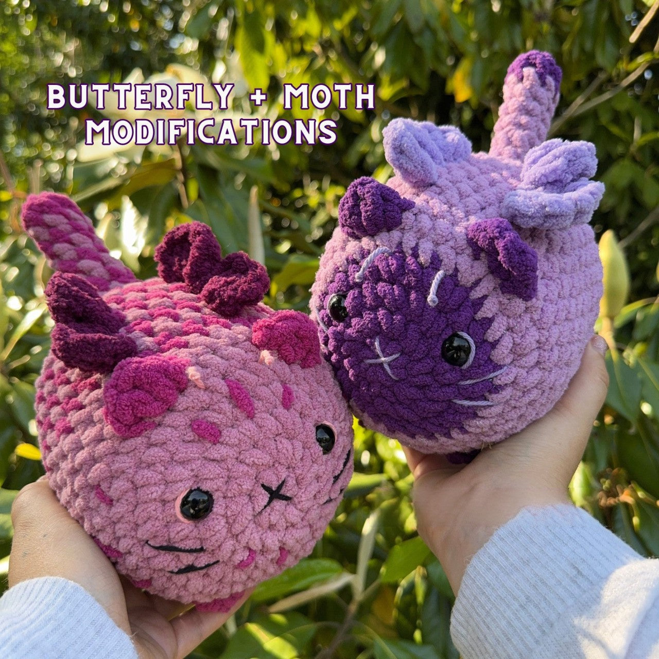 Cat and Friends in Flowers Crochet Pattern