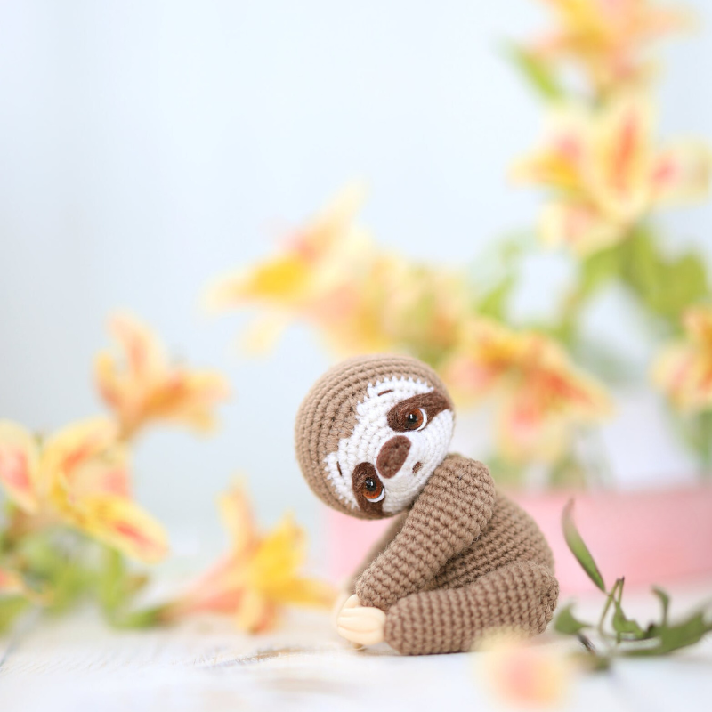 Miniature Sloth Crochet Pattern