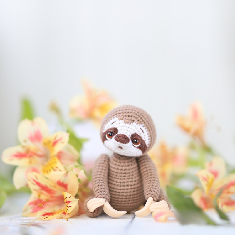 Miniature Sloth Crochet Pattern