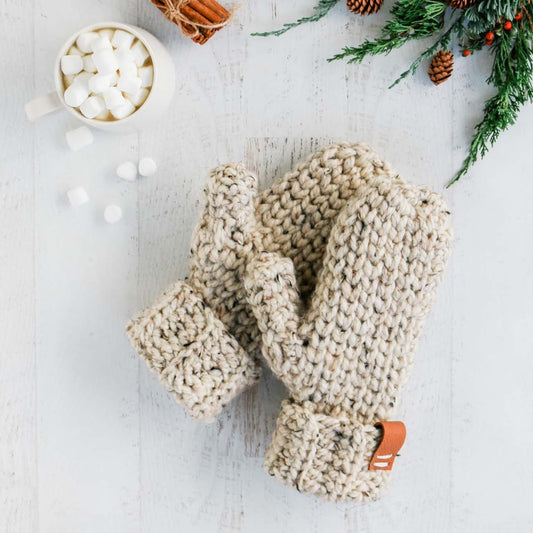 Chunky Winter Hand Warmer Crochet Pattern