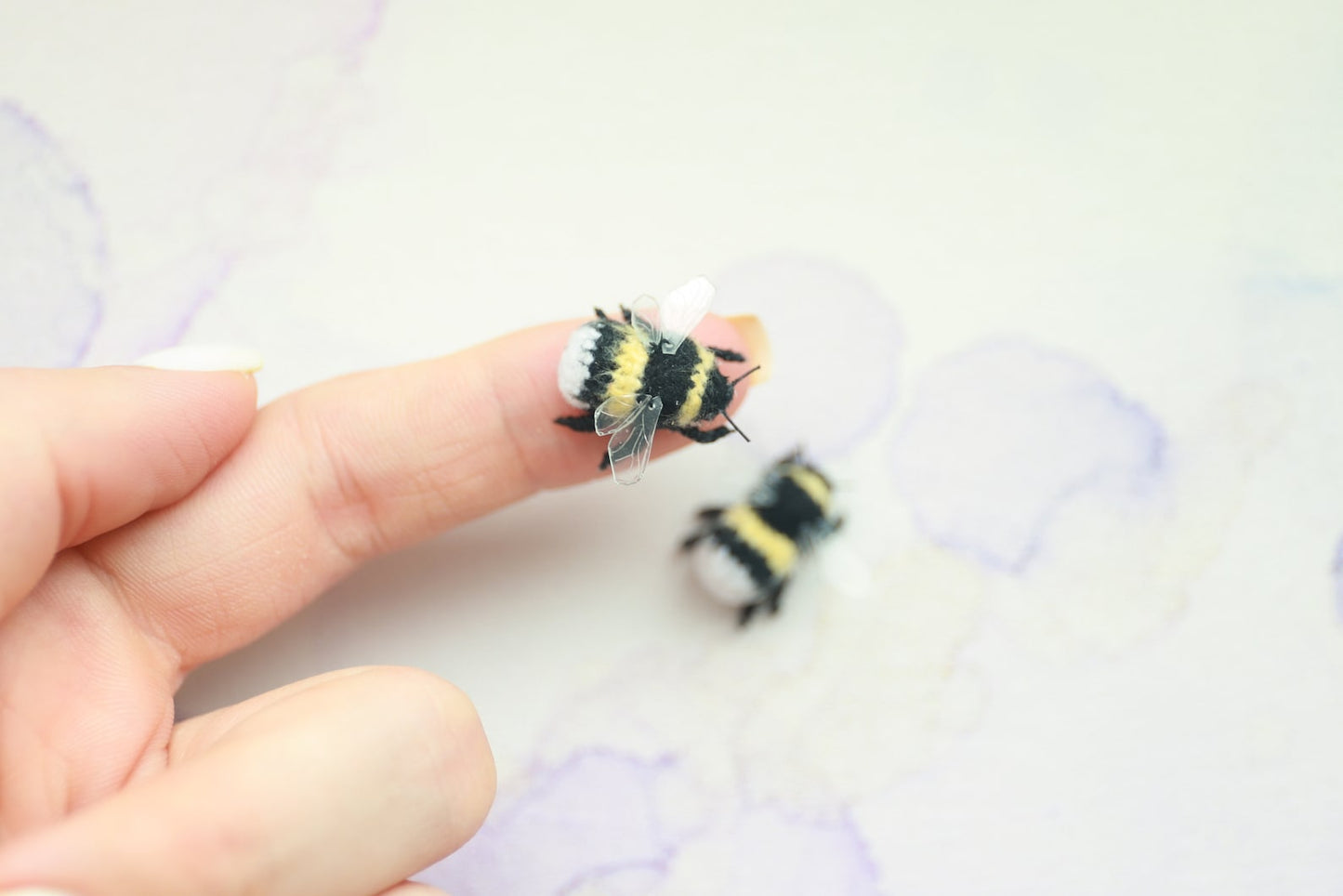 Miniature Bumblebee Crochet Pattern