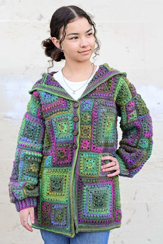 Square Scramble Sweater Crochet Pattern