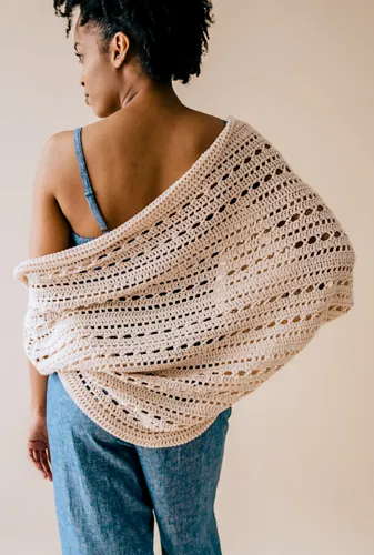 Seaside Bloom Cardigan Crochet Pattern