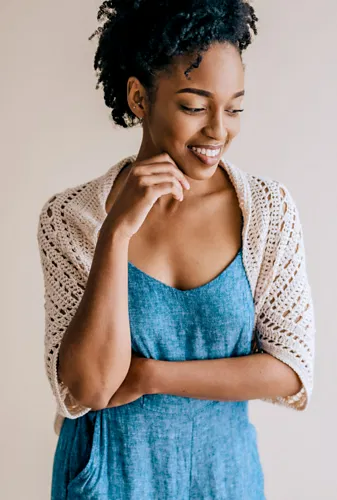 Seaside Bloom Cardigan Crochet Pattern