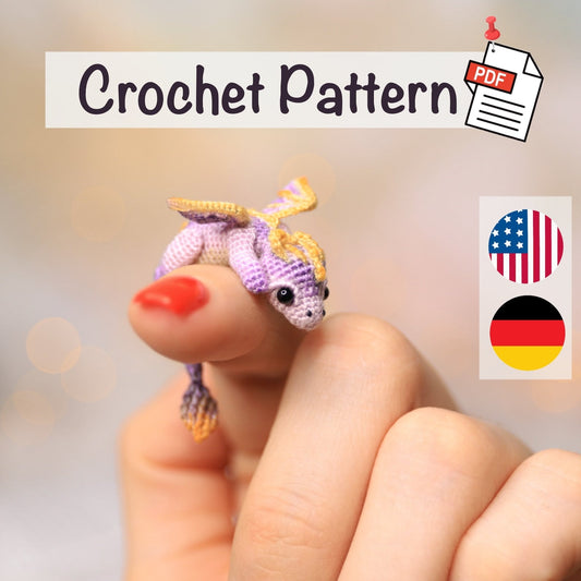 Miniature Dragon Crochet Pattern